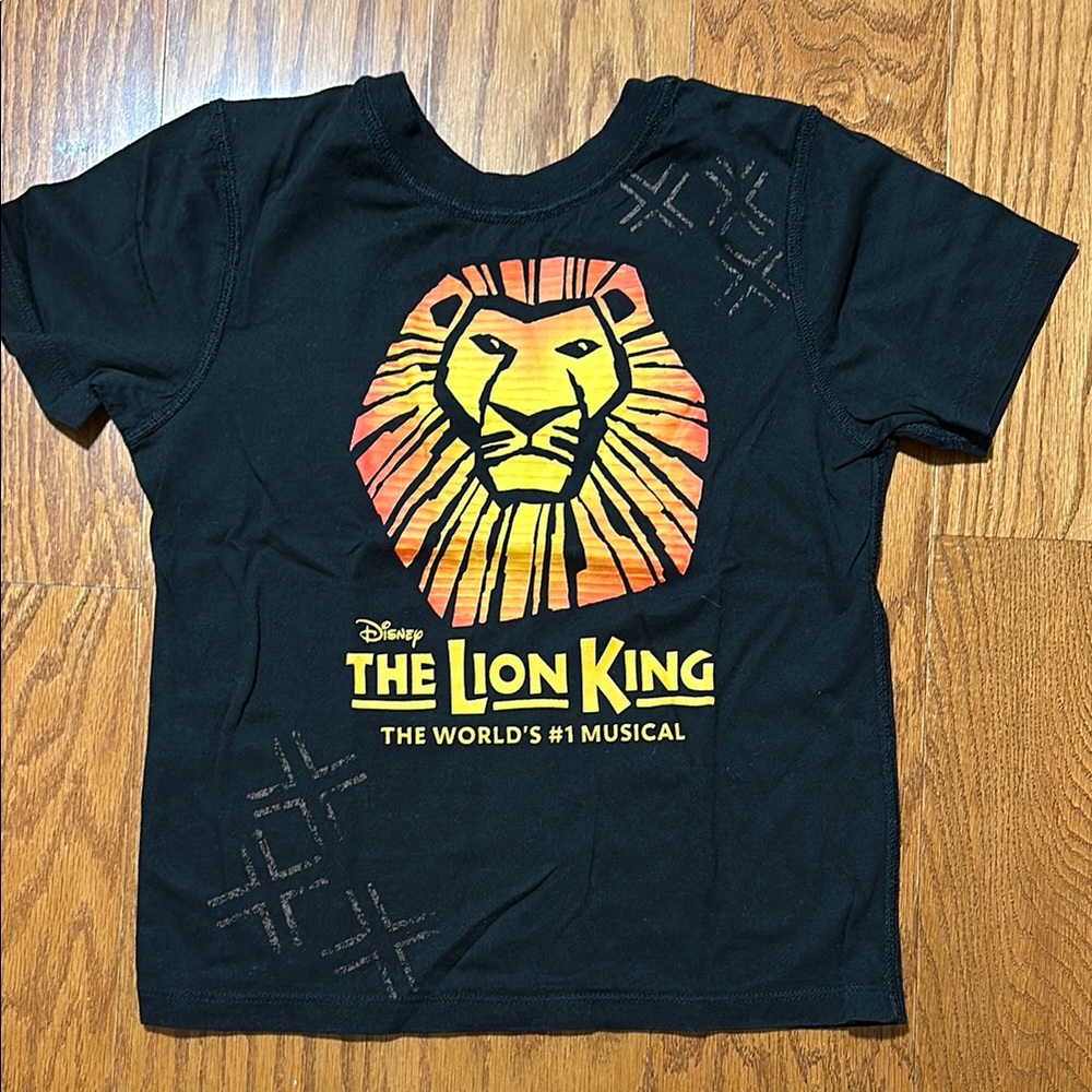 Disney The Lion King Kids Black T-Shirt